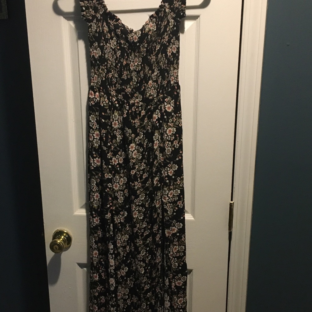 American Eagle long dress with slit in front.